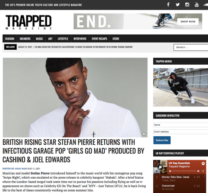 Trapped Magazine Feature